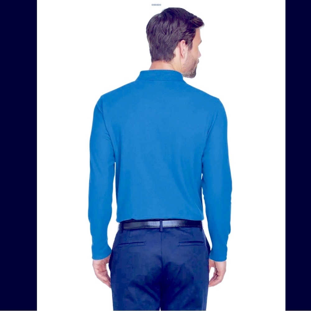 Performance Long-Sleeve Polo - Picture 2 of 8